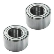 Detroit Axle - 2 Front Wheel Bearings for Ford Fusion Probe Mazda 3 MPV Kia Spectra Jaguar XJ8 XJR XK XK8 XKR Mercury Milan Replacement Wheel Bearings Pair