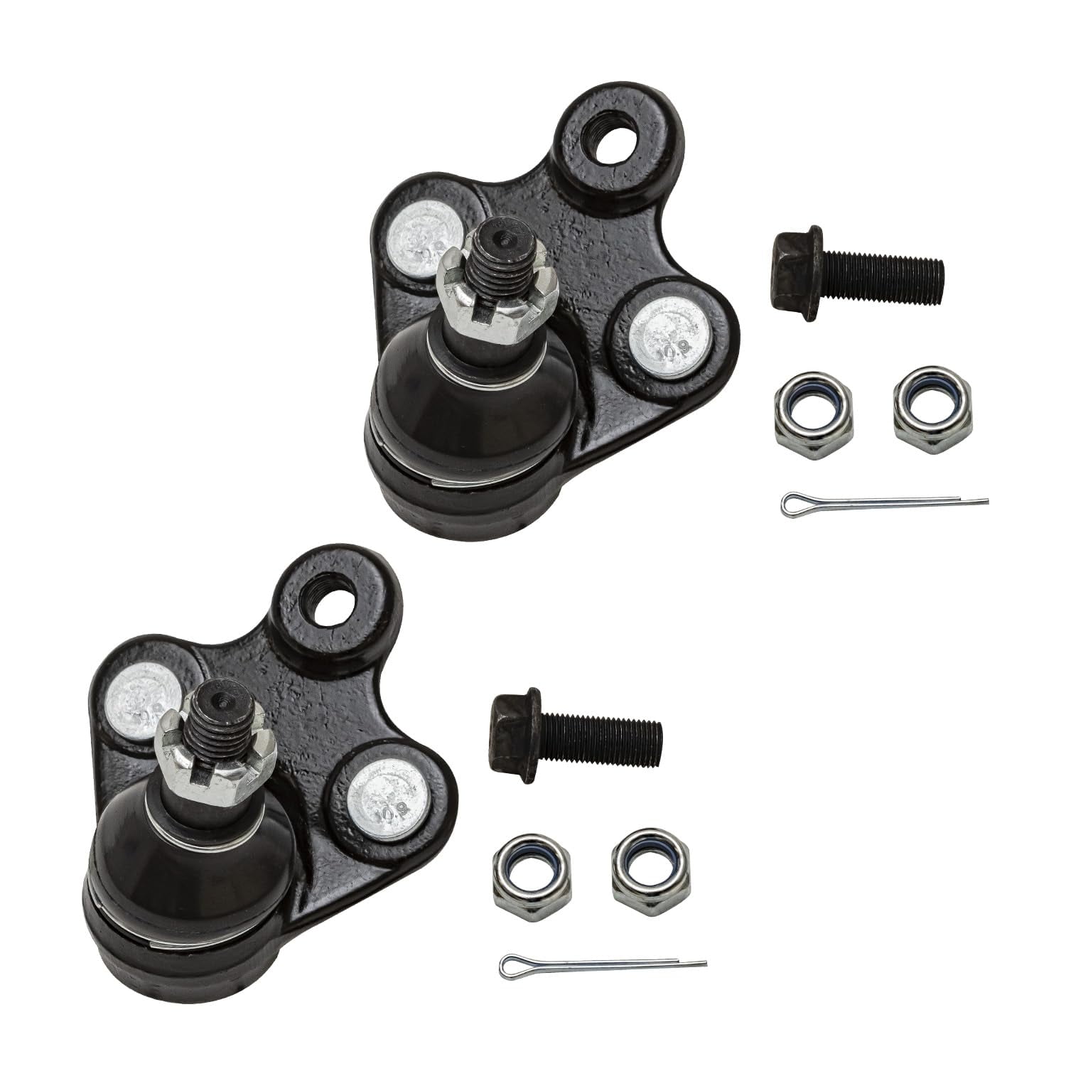 Detroit Axle - 2 Lower Ball Joints for 07-19 Honda CR-V, 2007-2018 RDX, Lower Ball Joints Assembly 2008 2009 2010 2011 2012 2013 2014 2015 2016 2017 Replacement
