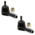 thumbnail image 1 of Detroit Axle - Both (2) New Front Driver and Passenger Outer Tie Rod Ends For - 1985-1988 Chevrolet Spectrum - [1989-1989 Geo Prizm] - 1989-1989 Geo Spectrum - [1985-1989 Isuzu I Mark (FWD ONLY)], 1 of 5