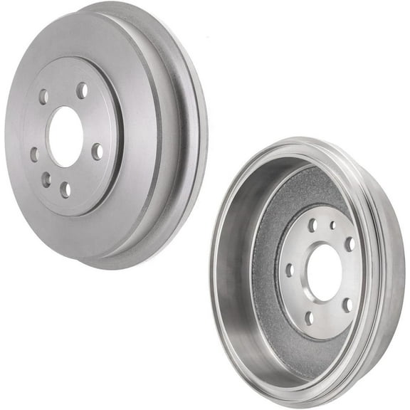 Detroit Axle - 2 Rear Brake Drums for 2012-2019 Chevrolet Sonic 2013-2022 Trax, 2014 2015 2016 2017 2018 Brake Drums Set Replacement