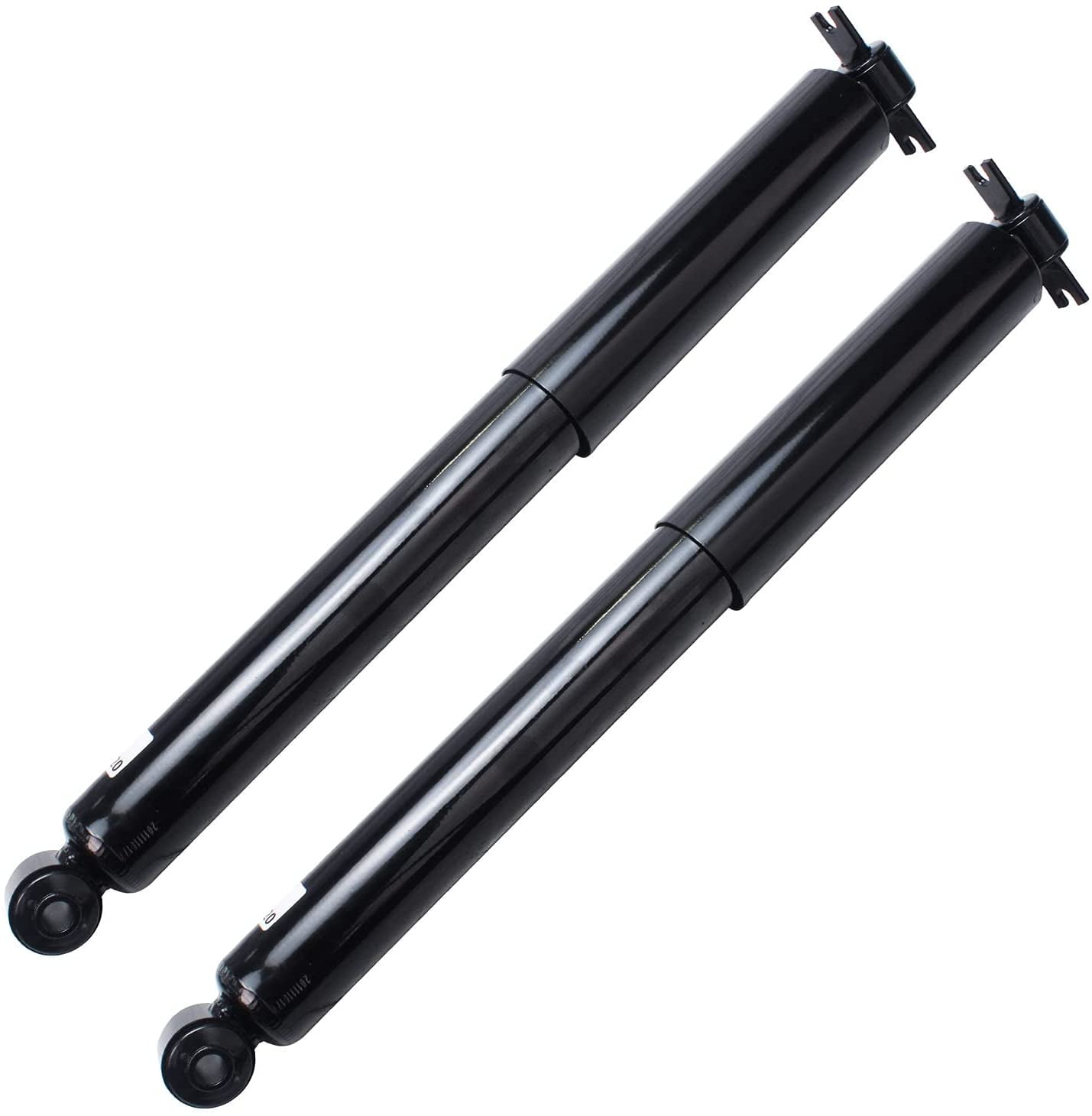 Detroit Axle - 2 Rear Shock Absorbers for 2007-2017 Jeep Wrangler 2008 2009 2010 2011 2012 2013 2014 2015 2016 Rear Replacement Shocks Pair