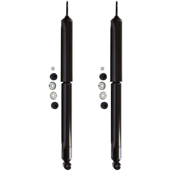 Detroit Axle - 4WD Rear Shock Absorbers for 1997-2003 Ford F-150, 1998 1999 2000 2001 2002 Replacement 2 Rear Shock Absorbers Pair Set