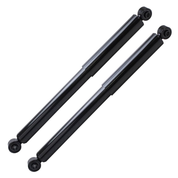 Detroit Axle - 2 Rear Shock Absorbers for 1999-2004 Chevrolet Silverado 2500 GMC Sierra 2500, 2001-2010 Silverado 2500 HD Sierra 2500 HD, 2002-2018 Dodge Ram 1500 2019-2024 Ram 1500 Classic