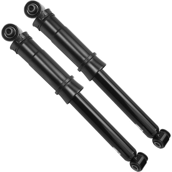 Detroit Axle - 2 Rear Shocks for 2007-2012 Nissan Sentra 2.0L 2008 2009 2010 2011 Rear Replacement Shock Absorbers Assembly Pair Set