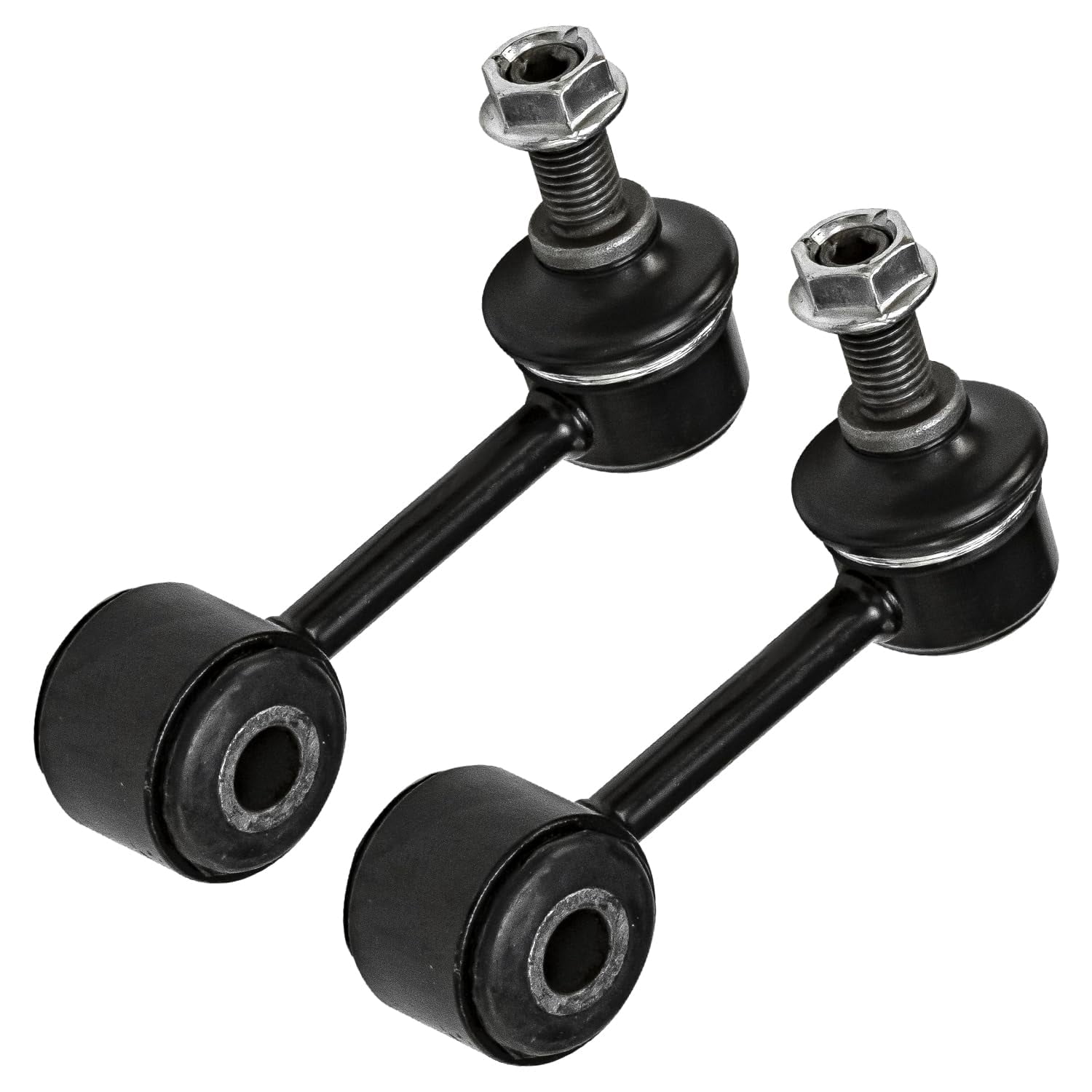Detroit Axle - 2 Rear Sway Bars for 2006-2012 Ford Fusion Lincoln MKZ Mercury Milan 2007 2008 2009 2010 2011 Stabilizer Sway Bar Links Driver and Passenger Side Replacement