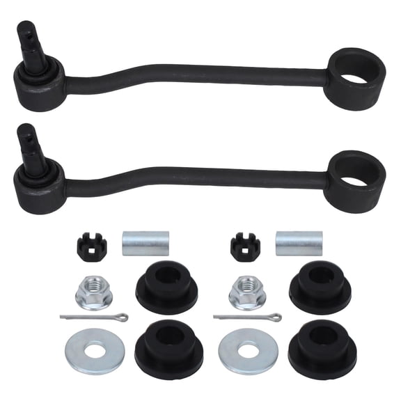 Detroit Axle - 2 Rear Sway Bars for 4WD 1994-2002 Dodge Ram 2500 3500, 1998-2003 Durango Stabilizer Sway Bar Links 1995 1996 1997 1999 2000 2001 Replacement
