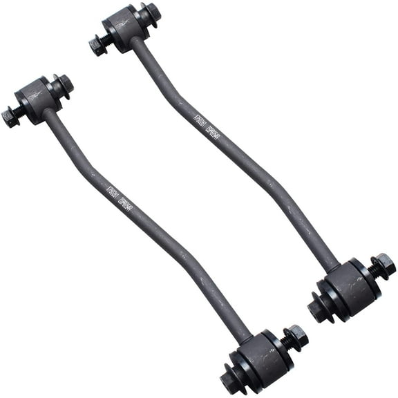 Detroit Axle - 2 Rear Sway Bars for 4WD 1999-2016 Ford F-250 F-350 Super Duty Sway Bar Link Replacement [Under 9900 lb. GVW, Center to Center Length: 13.7'']