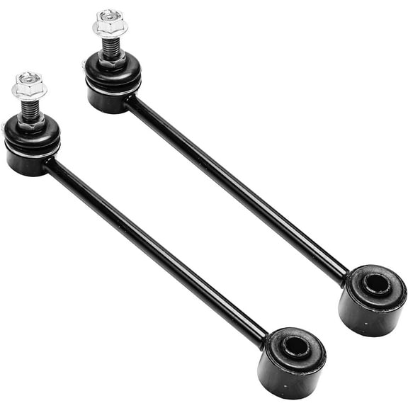 Detroit Axle - 2 Rear Sway Bars for Jeep Grand Cherokee Commander Dodge Ram 3500 4500 Stabilizer Sway Bar Link Replacement