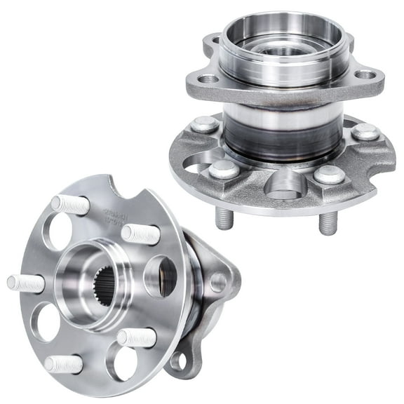 Detroit Axle - 2 Rear Wheel Bearing Hubs for AWD 2011-2020 Toyota Sienna 2012 2013 2014 2015 2016 2017 2018 2019 Wheel Hub Bearings Assembly Replacement