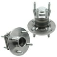 thumbnail image 1 of Detroit Axle - 2 Rear Wheel Bearing Hubs for Chevy Cobalt Saturn Ion Pontiac G5 Pursuit Wheel Hub Bearings Assembly Set Replacement, Pair Hubs - [4 Lug Non ABS], 1 of 7