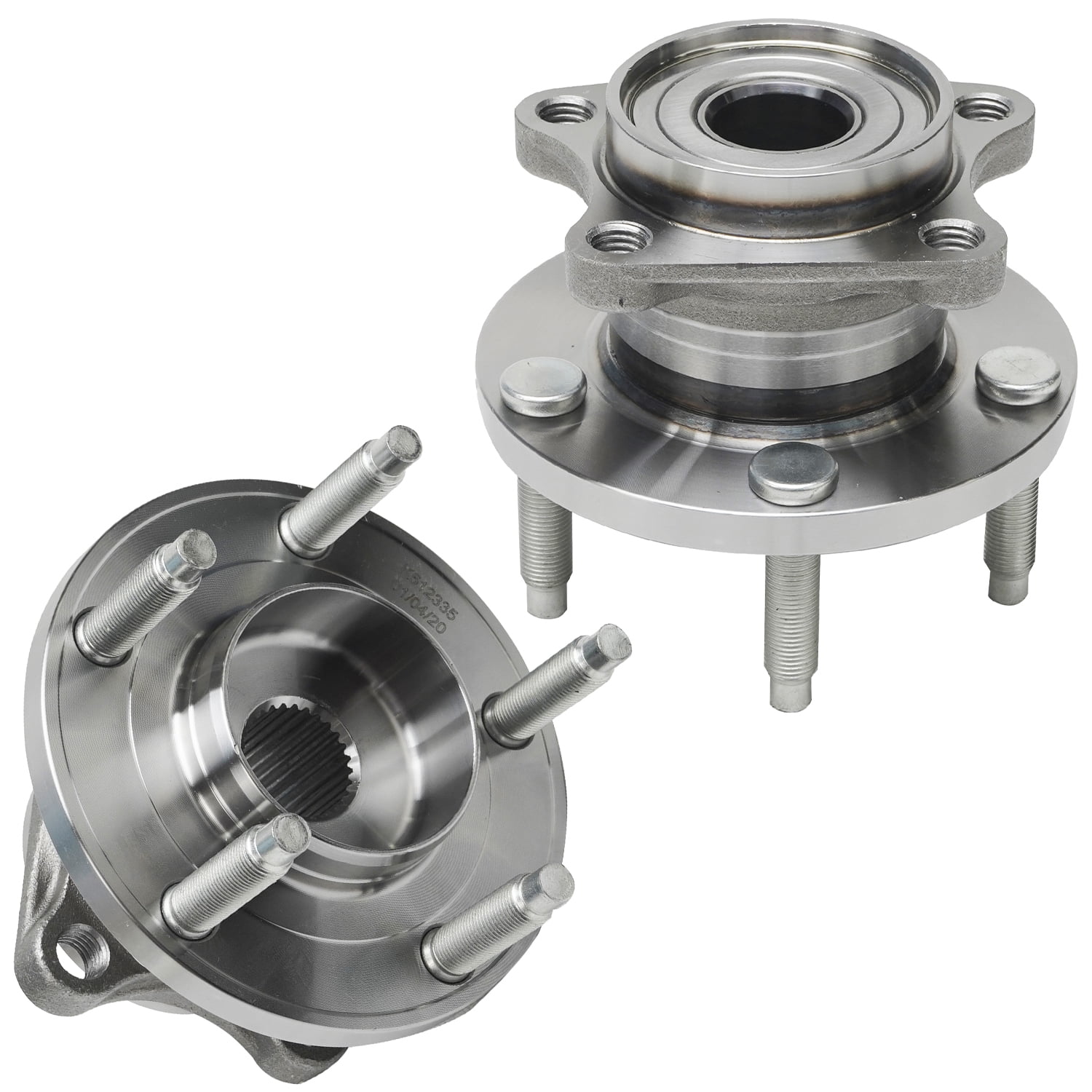 Detroit Axle 2 Rear Wheel Bearing Hubs for AWD 20072010 Ford Edge