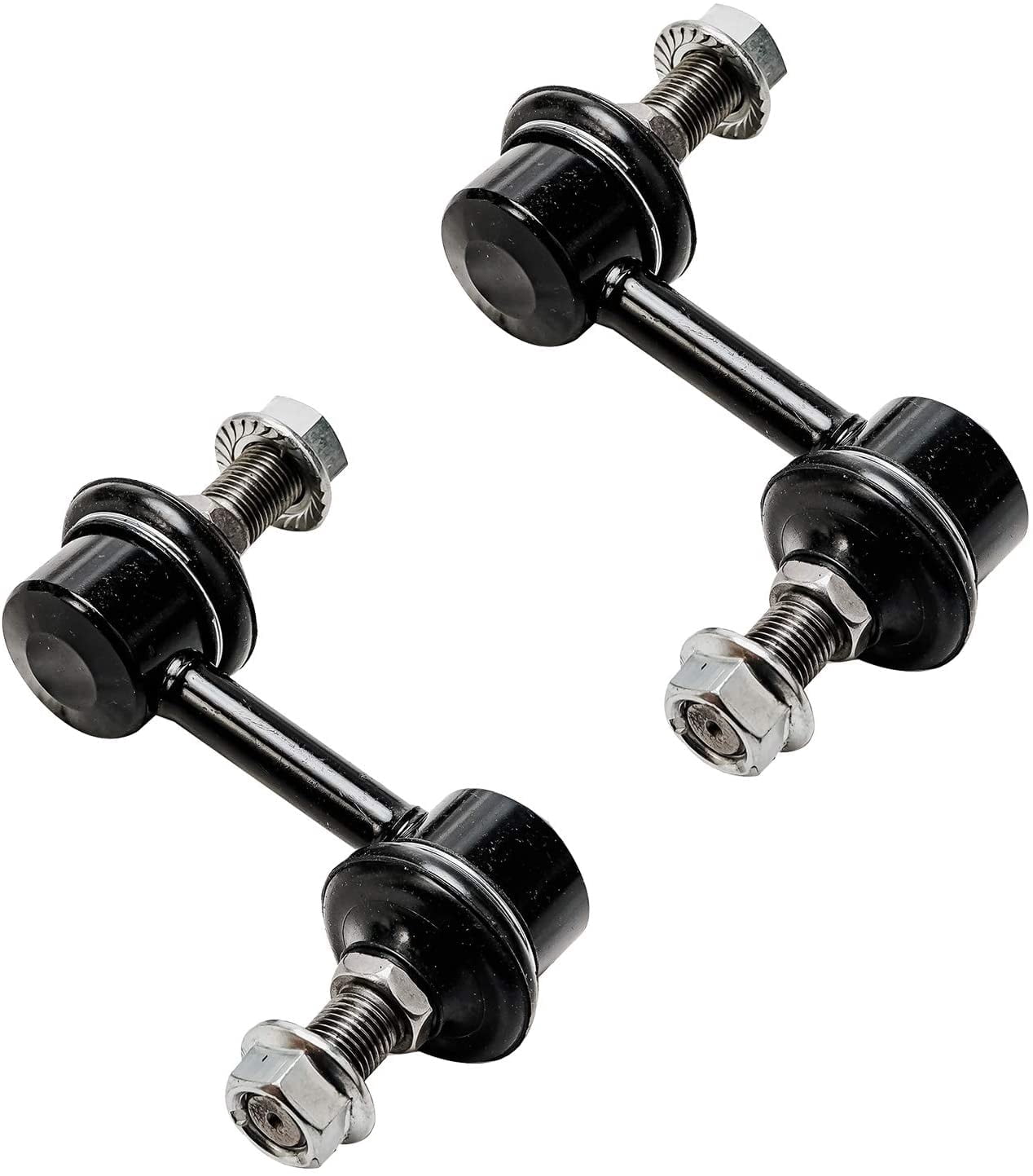 Detroit Axle - 2 pc Front Sway Bars for 2004-2015 Nissan Titan 2005-2024 Armada 2014-2024 Infiniti QX80, 2004-2013 QX56, Sway Bar End Links Replacement