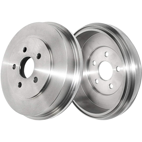 Detroit Axle - 274mm Rear Brake Drums Replacement for Chrysler Sebring Dodge Stratus - 2pc Set Fits select: 2004-2006 DODGE STRATUS SXT, 2005 CHRYSLER SEBRING TOURING