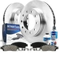 thumbnail image 1 of Detroit Axle - Front Brake Kit for 2004 2005 Volkswagen Passat, 11.34'' inch Disc Brake Rotors Ceramic Brake Pads w/ Hardware Replacement, 1 of 7