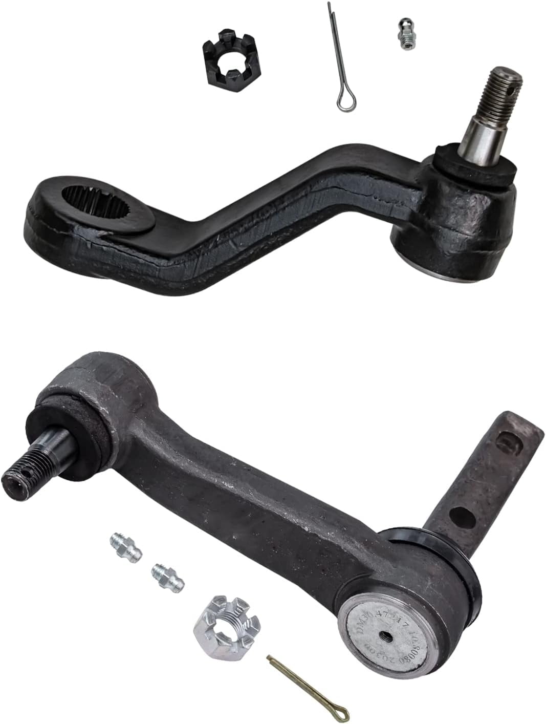 Detroit Axle 2WD 2pc Pitman Idler Arms for 19941999 Dodge Ram 1500