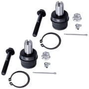 Detroit Axle - 2WD Front 2pc Ball Joints for 1987-1996 Ford F-150, 87-97 F-250 HD F-350, 2 Upper Ball Joints 1987 1988 1989 1990 1991 1992 1993 1994 1995 1996 Replacement