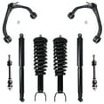 thumbnail image 1 of Detroit Axle - 2WD Front Struts + Upper Control Arms + Sway Bars + Rear Shocks Replacement for 2005 - 2009 Dodge Dakota Mitsubishi Raider - 8pc Set, 1 of 6