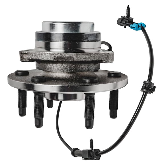 Detroit Axle - RWD Front Wheel Bearing Hub Assembly for 99-06 Chevy Silverado Sierra 1500, 00-06 Suburban 1500 Tahoe Yukon GMC Yukon XL 1500, 02-06 Cadillac Escalade 6 Lugs W/ABS