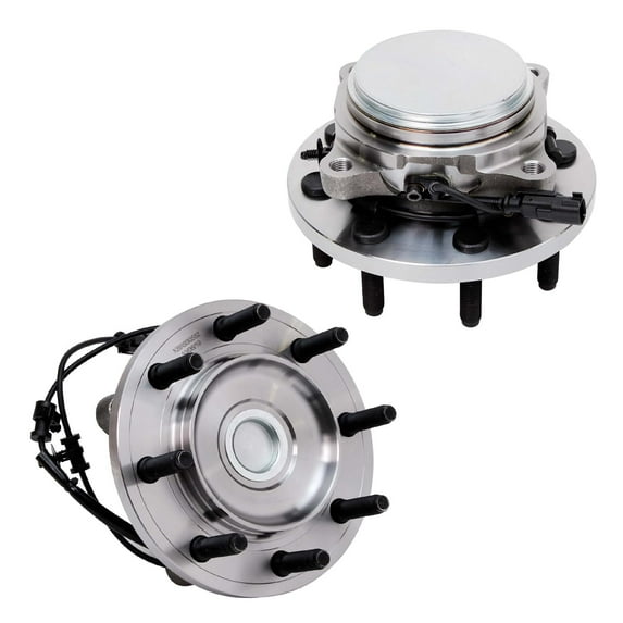 Detroit Axle - 2WD Front Wheel Bearing & Hubs Replacement for 2012-2014 Ram 2500 3500
