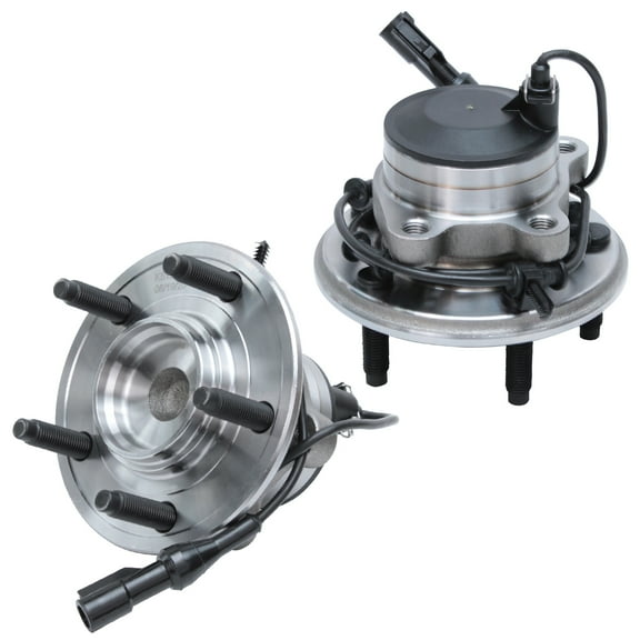 Detroit Axle - 2WD Front Wheel Hub and Bearings Replacement for Jaguar S-Type XF XJR XJ8 Fits select: 2009 JAGUAR XF PREMIUM LUXURY, 2002 JAGUAR S-TYPE SPORT