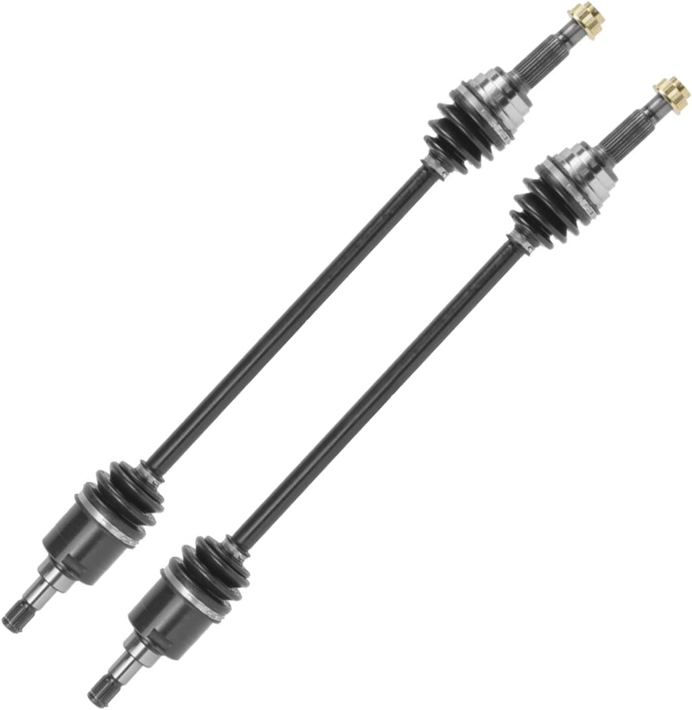 Detroit Axle - 2pc AWD Rear CV Axles for 2006-2018 Toyota RAV4 2015-2021 Lexus NX200t NX300, 2007 2008 2009 2010 2011 2012 2013 2014 2015 2016 2017 CV Axle Shafts Assembly Replacement