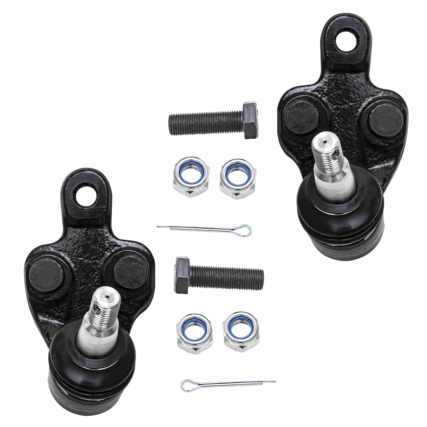 Detroit Axle - 2pc Front Ball Joints for Lexus ES300 ES330 RX330 RX350 RX400h Toyota Camry Highlander Sienna Solara 2 Lower Ball Joints Assembly Set Replacement
