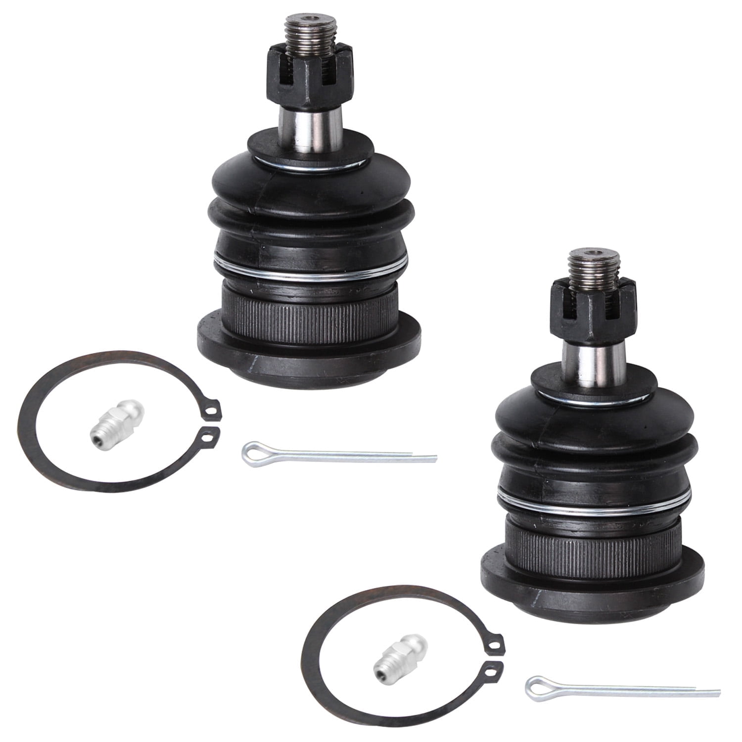 Detroit Axle - 2pc Front Ball Joints for Toyota 4Runner Tundra FJ Cruiser Sequoia Lexus GX460 GX470, 2 Upper Ball Joints Assembly