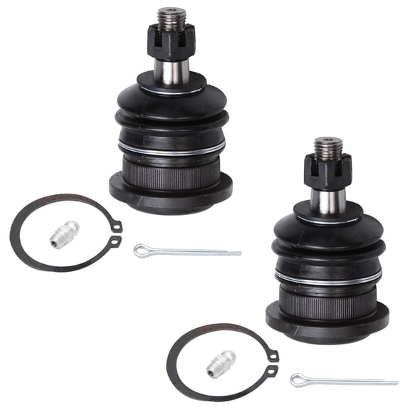 Detroit Axle - 2pc Front Ball Joints for Toyota 4Runner Tundra FJ Cruiser Sequoia Lexus GX460 GX470, 2 Upper Ball Joints Assembly