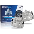 thumbnail image 1 of Detroit Axle - 2pc Front Brake Calipers for 2002-2016 Subaru Impreza, 2003-2004 Legacy, 2005-2006 Saab 9-2X, Brake Calipers with Brackets Replacement, 1 of 8