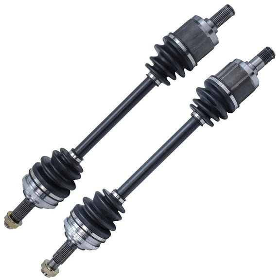 Detroit Axle - 2pc Front CV Axles for 1999-2002 Honda Accord, 2001-2003 Acura CL, 1999-2003 TL, 2 CV Axles Assembly Replacement