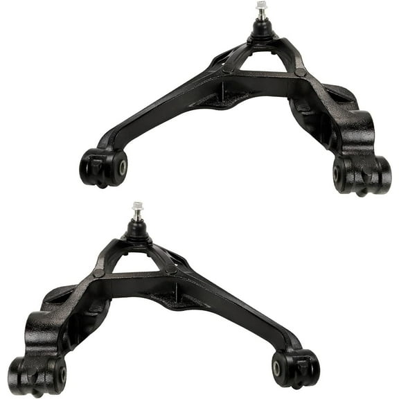 Detroit Axle - 2pc Front Control Arms for 11-19 Chevy Silverado GMC Sierra 2500 3500 HD, Lower Control Arms w/Ball Joint 2011 2012 2013 2014 2015 2016 2017 2018 2019 Replacement