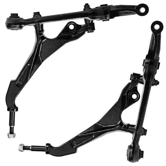 Detroit Axle - 2pc Front Control Arms for 1994-2001 Acura Integra, 1992-1995 Honda Civic, 1993-1997 Honda Civic Del Sol, 2 Lower Control Arms Assembly Replacement