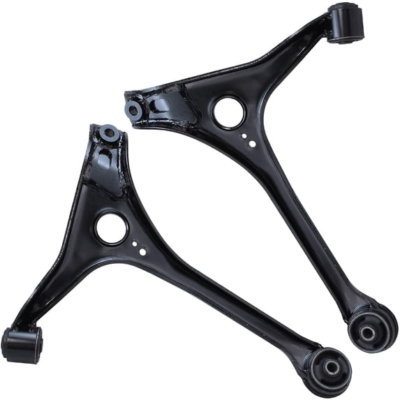 Detroit Axle - 2pc Front Control Arms for 1998-2007 Ford Taurus, 98-05 Mercury Sable, 2 Lower Control Arms 1998 1999 2000 2001 2002 2003 2004 2005 2006 2007 Replacement