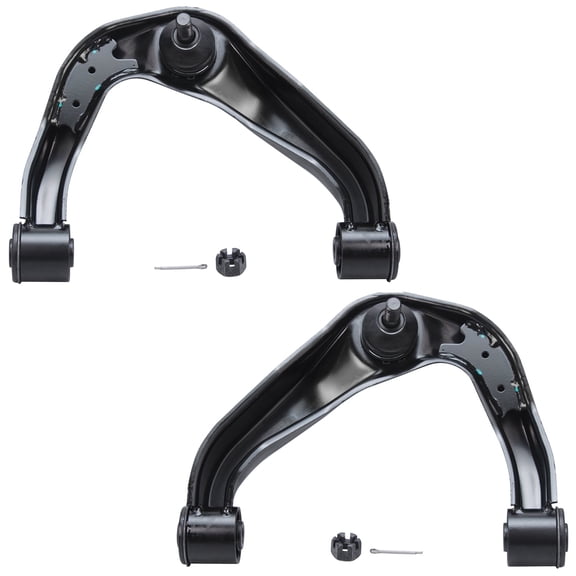 Detroit Axle - Front Control Arms for 2005-2025 Nissan Frontier 2005-2012 Pathfinder 2005-2015 Xterra, 2 Upper Control Arms with Ball Joints Assembly Replacement Front Set