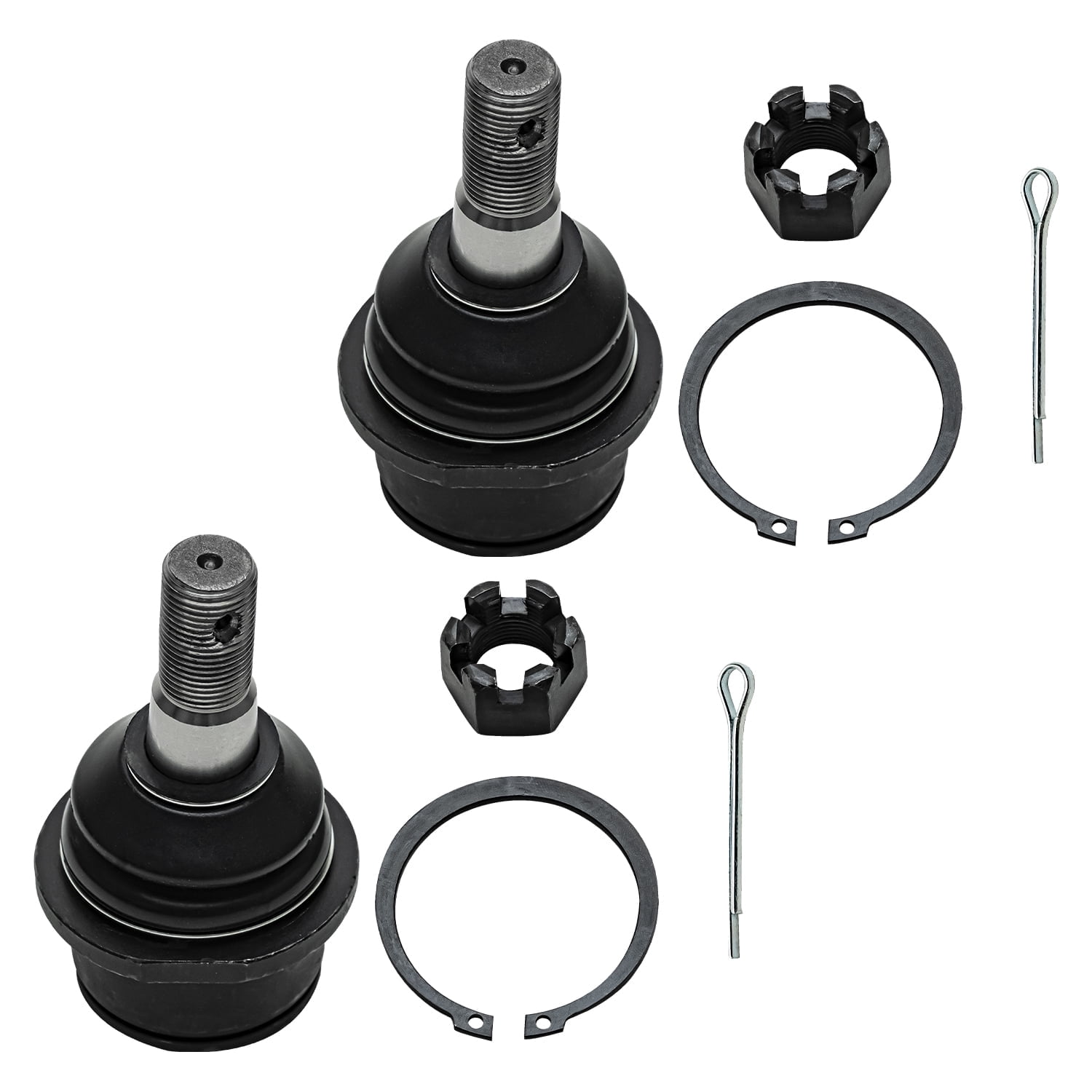 Detroit Axle - 2pc Front Lower Ball Joints for 2007-2021 Toyota Tundra, 2008-2021 Land Cruiser Lexus LX570, 2008-2022 Sequoia, 2 Lower Ball Joints Assembly Replacement