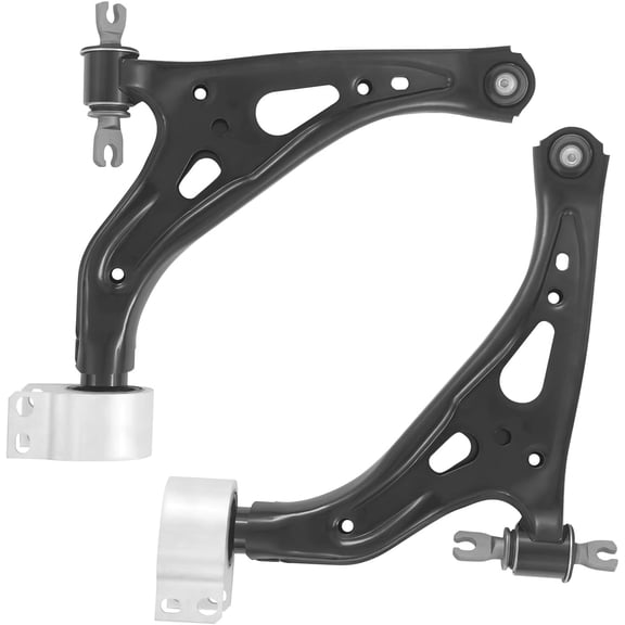 Detroit Axle - 2pc Front Lower Control Arms for 2018-2024 Chevrolet Equinox GMC Terrain, Lower Control Arms with Ball Joint Assembly 2019 2020 2021 2022 2023 Replacement