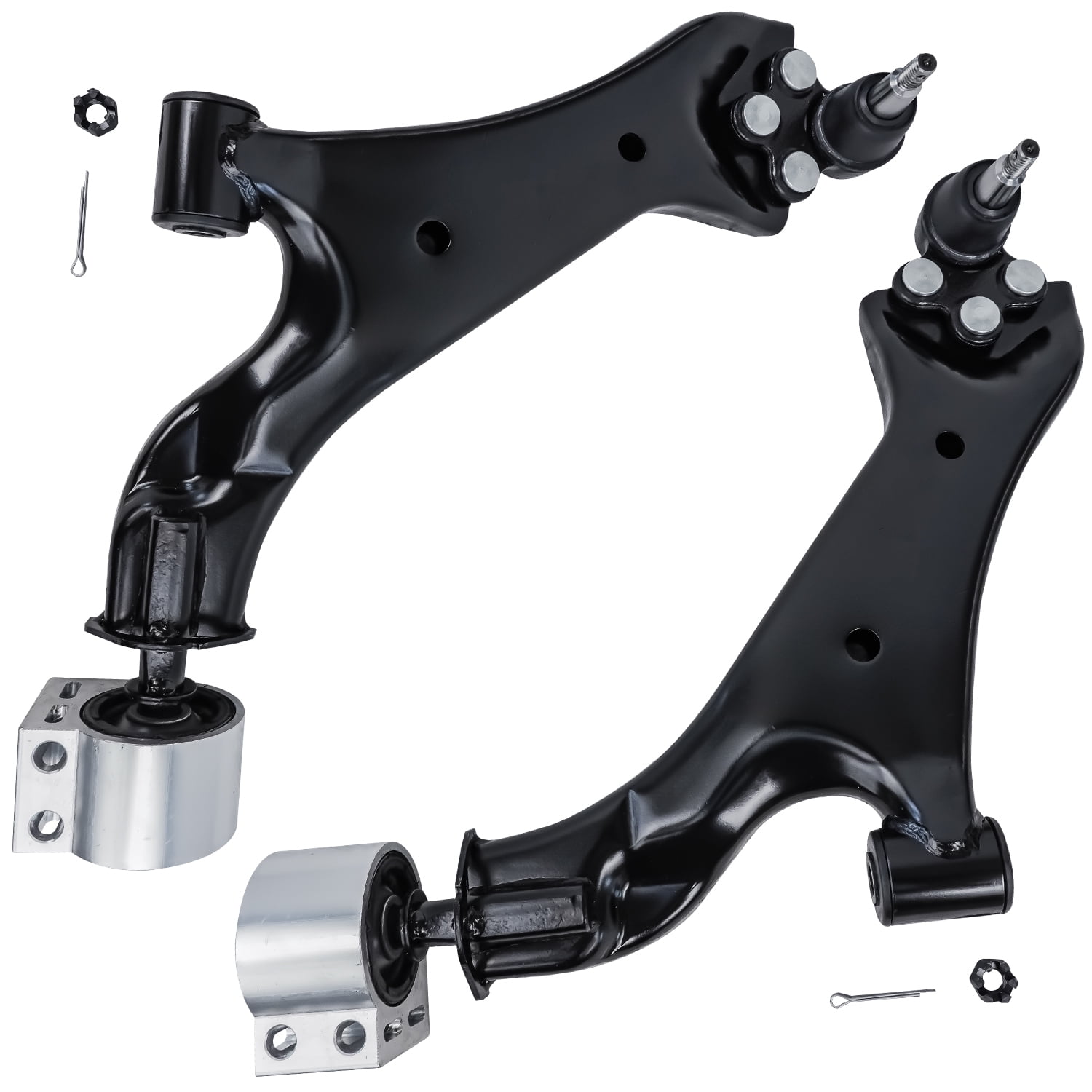 Detroit Axle 2pc Front Lower Control Arms for Chevy Equinox GMC