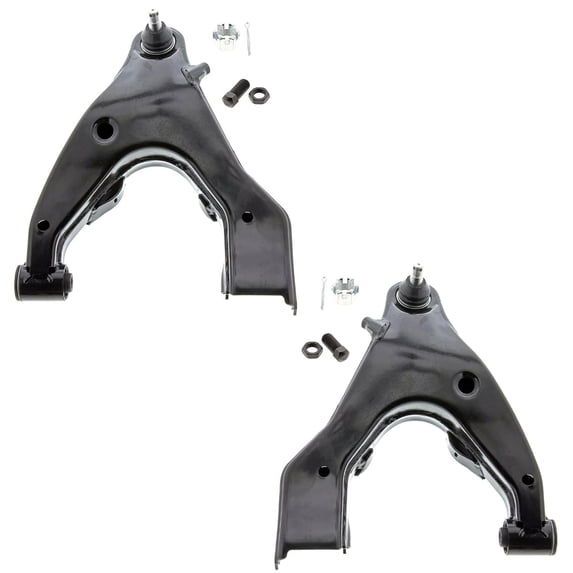 Detroit Axle - 2pc Front Lower Control Arms for Toyota 1998-2007 Land Cruiser Lexus LX470 Control Arms with Ball Joints Assembly Replacement
