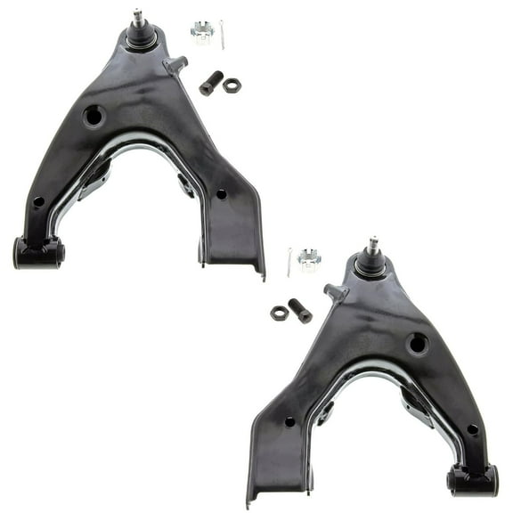 Detroit Axle - 2pc Front Lower Control Arms for Toyota 1998-2007 Land Cruiser Lexus LX470 Control Arms with Ball Joints Assembly Replacement
