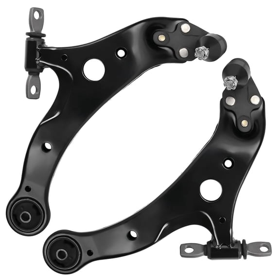 Detroit Axle - 2pc Front Lower Control Arms for Toyota Camry Highlander Solara Lexus ES300 ES330 RX330 RX350 RX400h Lower Control Arms w/Ball Joints Assembly Replacement