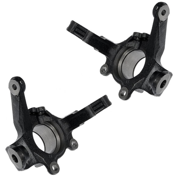 Detroit Axle - 2pc Front Steering Knuckles for 2002-2006 Nissan Altima 2004-2008 Maxima Steering Knuckles Assembly 2005 2006 Replacement