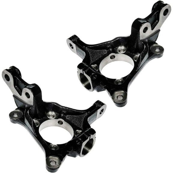 Detroit Axle - 2pc Front Steering Knuckles for Subaru Forester Impreza XV Crosstrek WRX STI Steering Knuckles Assembly Replacement