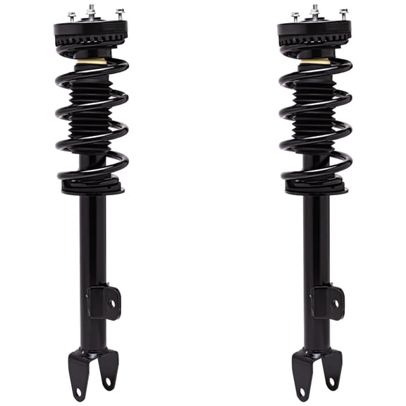 Detroit Axle - 2pc Front Struts for 12-23 Dodge Challenger, 12-17 19-23 Charger, 2 Struts & Coil Spring Assembly 2012 2013 2014 2015 2016 2017 2019 2020 2021 2022 2023 Replacement Suspension