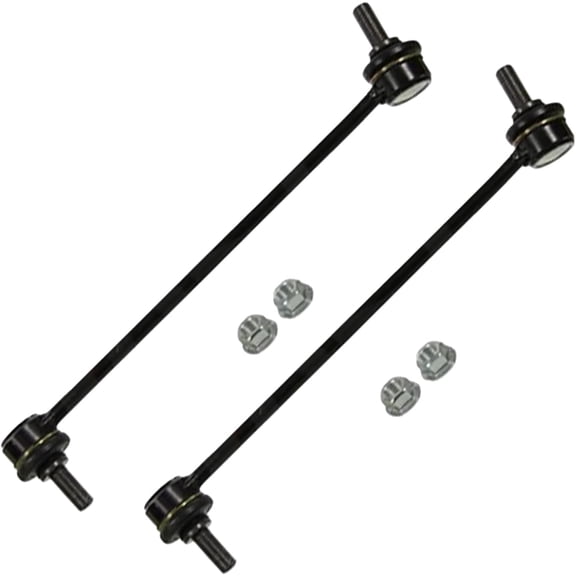 Detroit Axle - 2pc Front Sway Bars for BMW 528i 535d 535i 550i GT 640i 650i 740Li 750Li 750i xDrive 760Li ActiveHybrid Alpina B7 B7L Stabilizer Sway Bar End Links Replacement