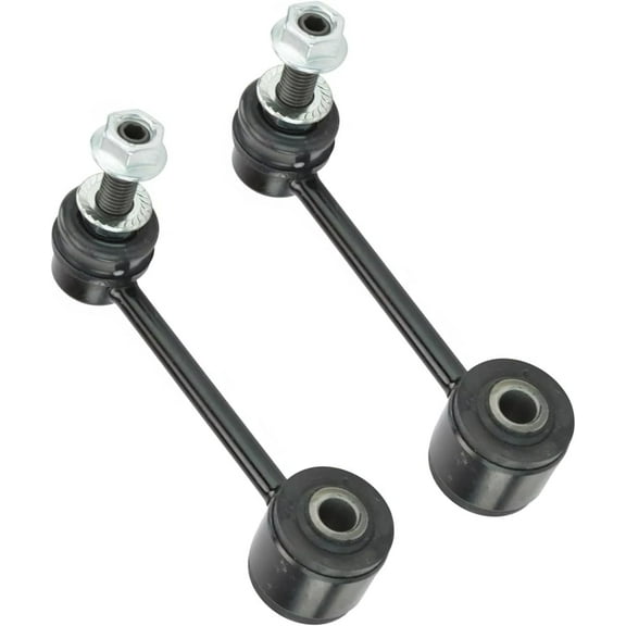 Detroit Axle - 2pc Front Sway Bars for Jeep 2007-2017 Wrangler, 2018 Wrangler JK, Stabilizer Sway Bar End Links 2008 2009 2010 2011 2012 2013 2014 2015 2016 Replacement