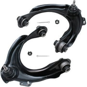 Detroit Axle - 2pc Front Upper Control Arms with Ball Joints for 2003-2007 Honda Accord, 2004-2008 Acura TSX Upper Control Arms & Ball Joints Assembly Set 2005 2006 Replacement