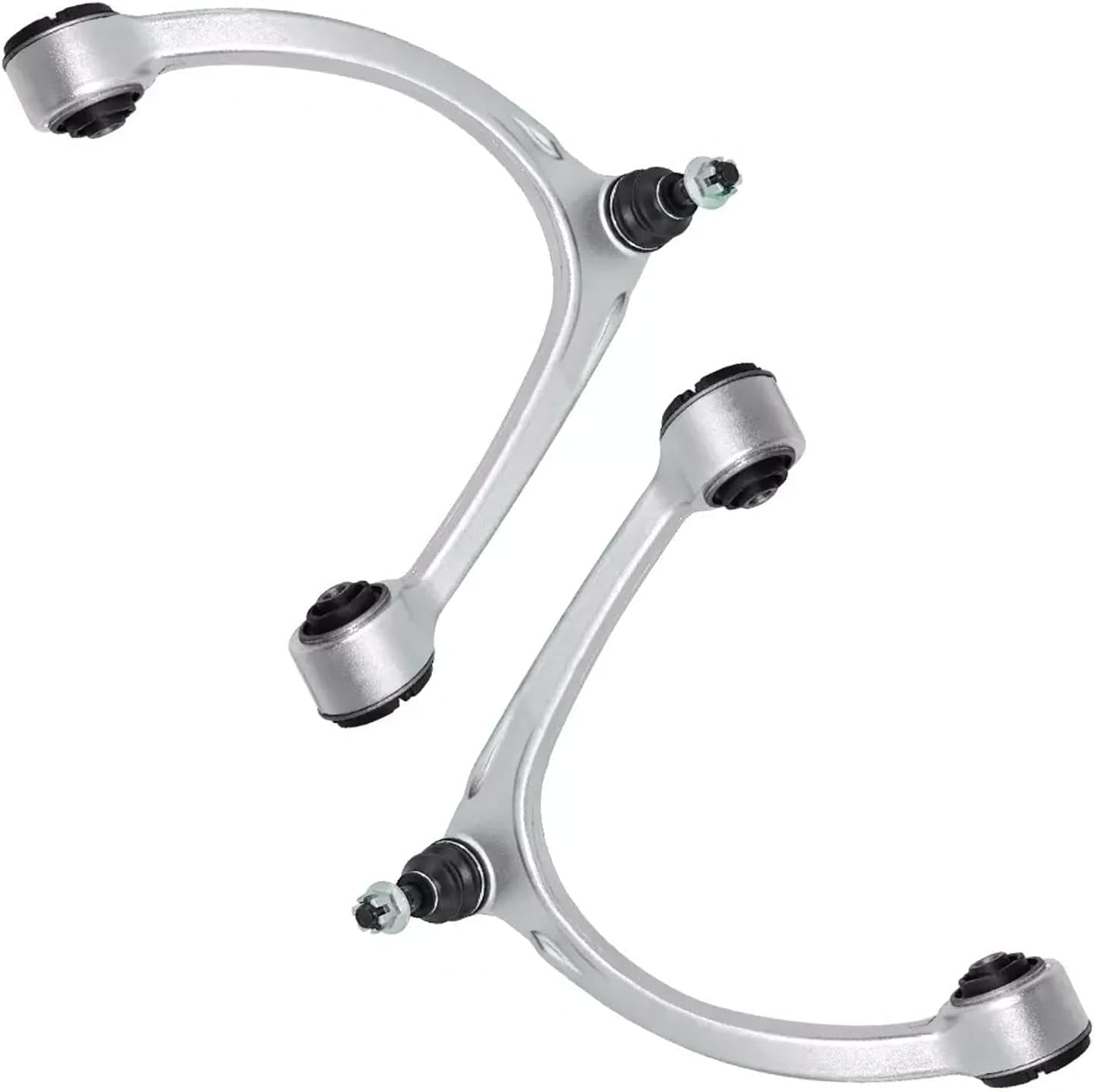 Detroit Axle - 2pc Front Upper Control Arms for 2001-2006 Lexus LS430 Upper Control Arms with Ball Joints Assembly 2002 2003 2004 2005 Replacement