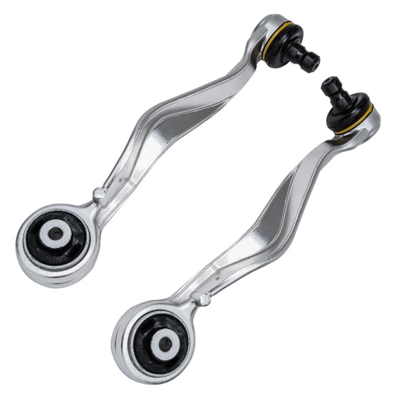 Detroit Axle - Pair Front Upper Rearward Control Arms for Volkswagen Passat Audi A4 A6 A8 Allroad Quattro RS6 S4 S6 S8 2 Upper Rearward Control Arms w/ Ball Joints Assembly Replacement