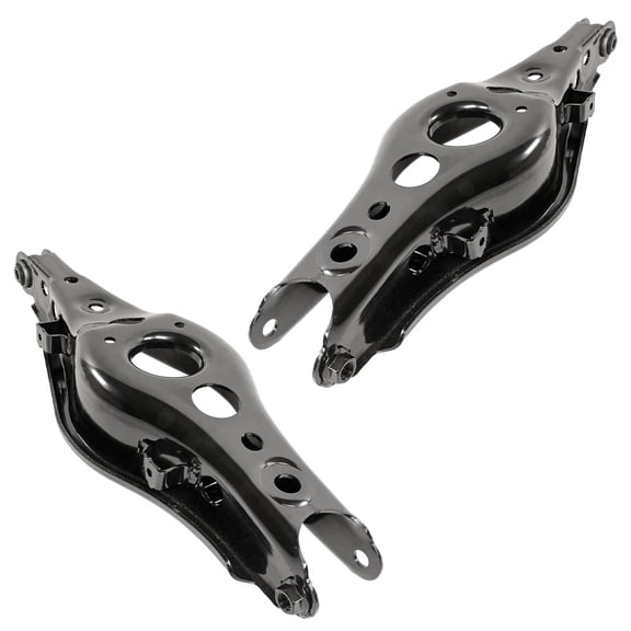 Detroit Axle - 2pc Rear Lower Rearward Control Arms for Toyota RAV4 NX200t NX300 NX300h Lower Rearward Control Arms Assembly Replacement