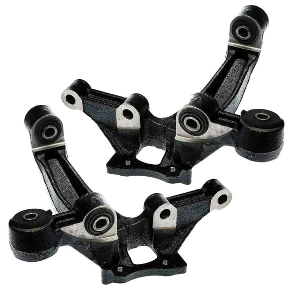 Detroit Axle - 2pc Rear Steering Knuckles for Toyota Camry Solara Highlander Avalon Lexus ES350 ES330 ES300 Steering Knuckles Assembly Replacement